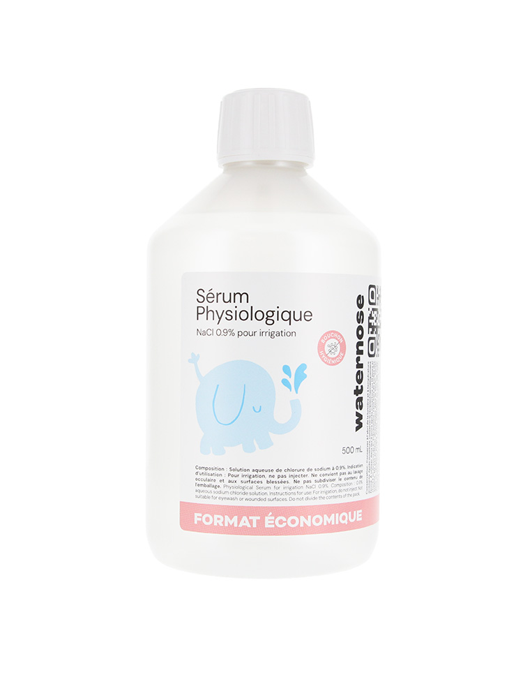 Waternose Sérum Physiologique pour Irrigation 500 ml